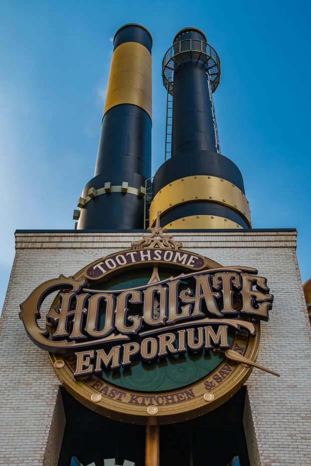 Toothsome Chocolate Emporium Universal Studios em Orlando nos EUA por Giuli Castro