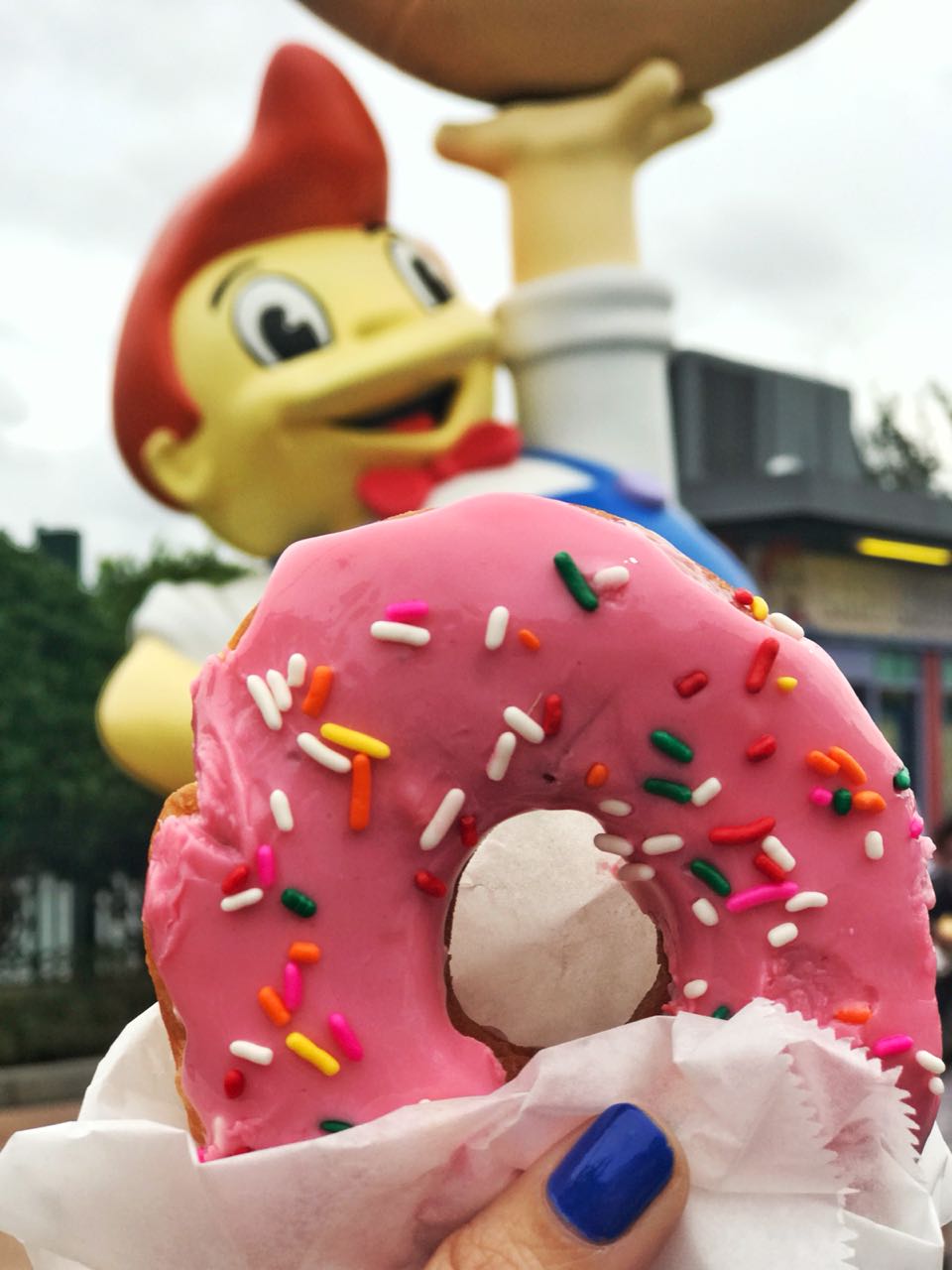 Donut dos Simpson na Universal Studios em Orlando - Giuli Castro